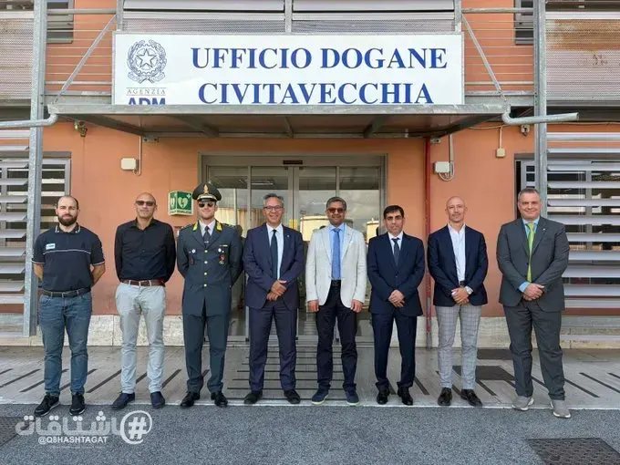 الجمارك تطّلع على التجربة الإيطالية في تسهيل حركة البضائع وتعزيز أمن المنافذ