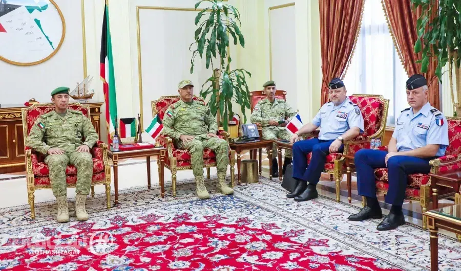 وكيل الحرس الوطني يبحث مع الملحق الأمني الفرنسي موضوعات مشتركة