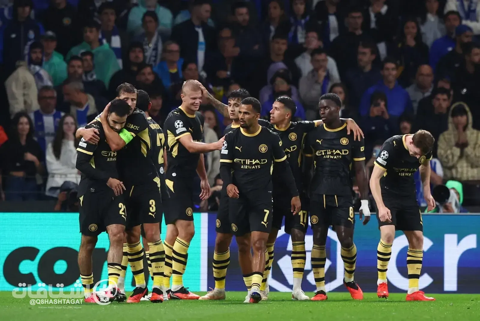 هالاند يقود مانشستر سيتي لفوز مهم على مضيفه بورتو البرتغالي 2-0 في دوري الأبطال