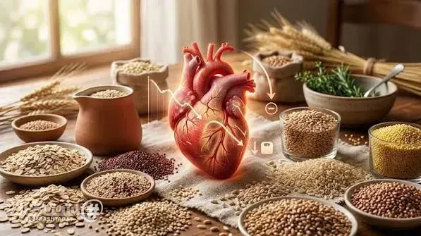 تناول الحبوب الكاملة يوميا يدعم صحة القلب ويخفض الوزن والكوليسترول