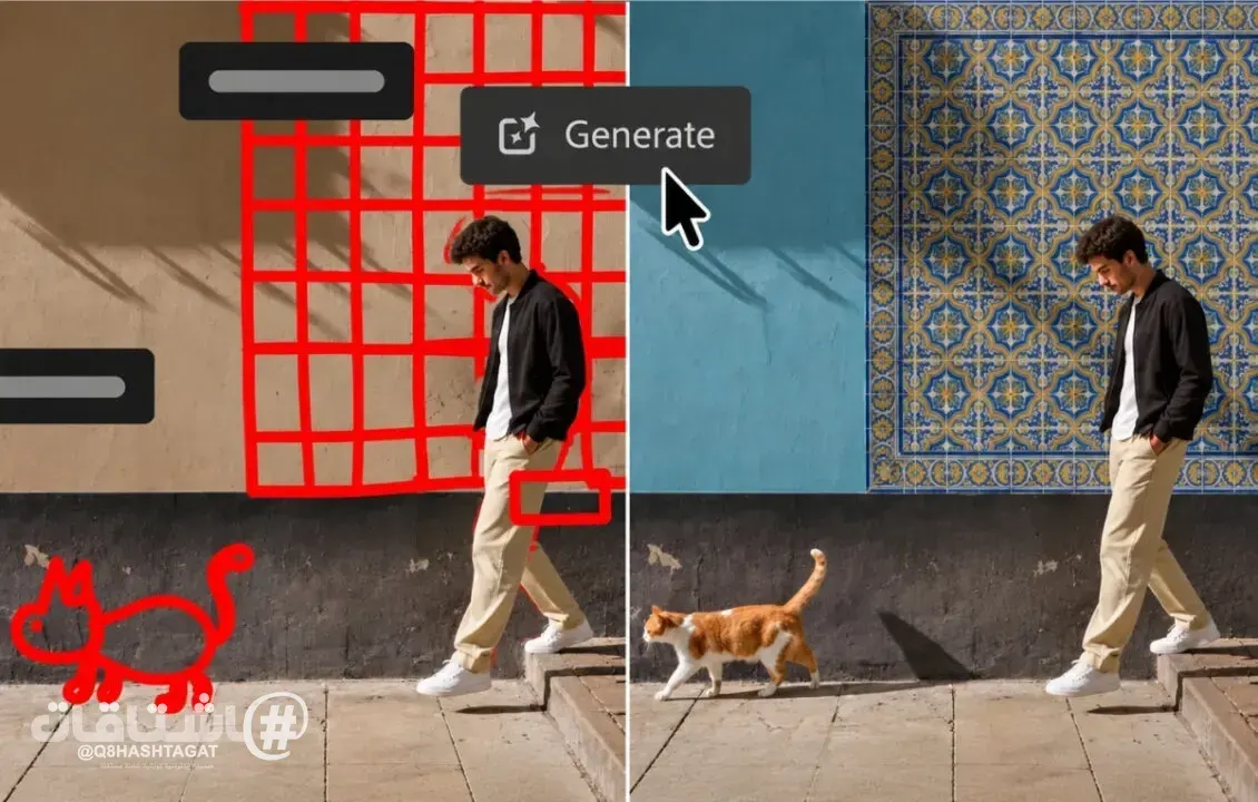 أدوبي تغيّر طريقة استخدام فوتوشوب.. الذكاء الاصطناعي يتولى تحرير الصور بأوامر بسيطة