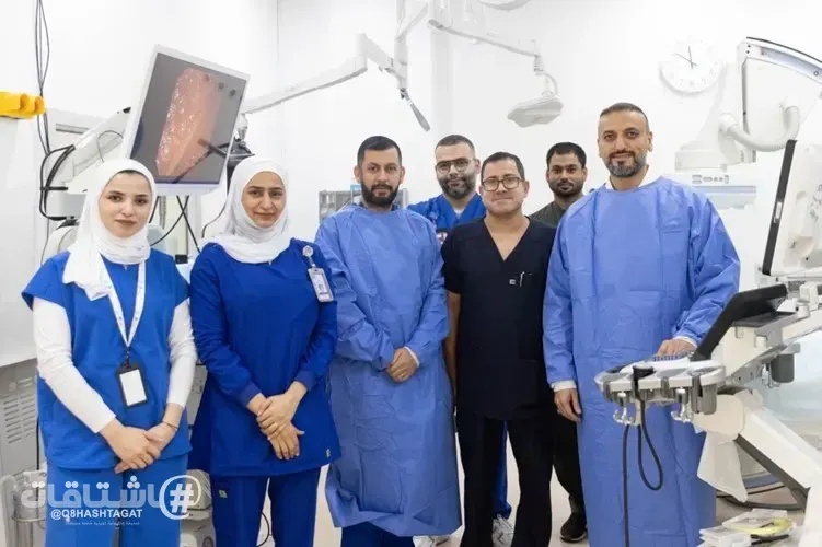 مستشفى جابر ينجح في إجراء عملية لتصريف العصارة الصفراوية بالمنظار