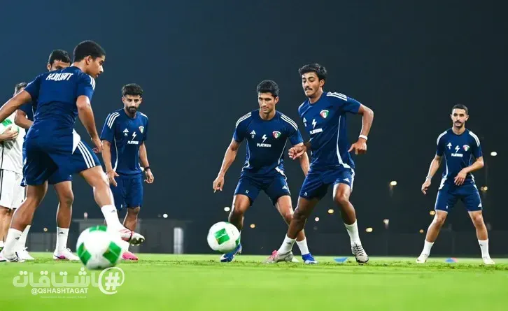 «الأزرق» يعود إلى التدريبات بحضور يوسف وفلاح استعداداً لمواجهة السعودية بإفتتاح «خليجي 27»