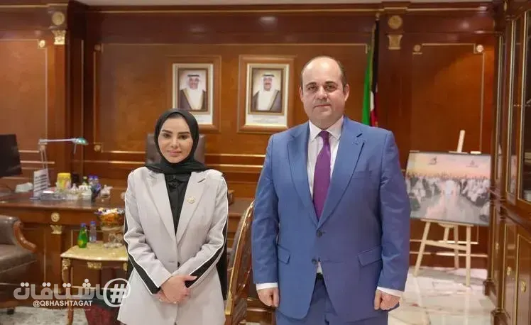وزيرة «الشؤون» بحثت مع سفير أوكرانيا تعزيز التعاون وتبادل الخبرات