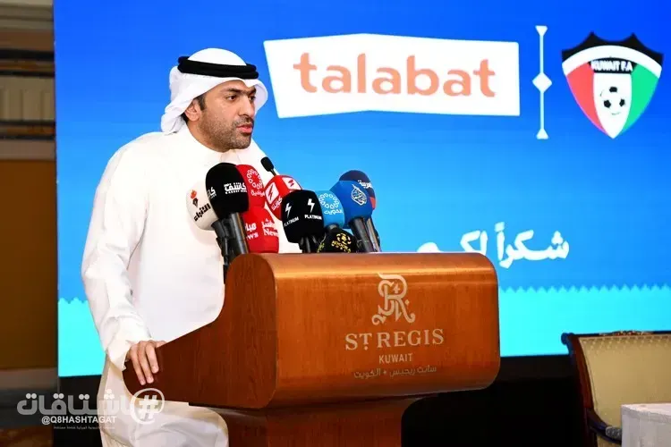 رئيس الشؤون المؤسسية في طلبات الكويت عبدالله المنصور متحدثا