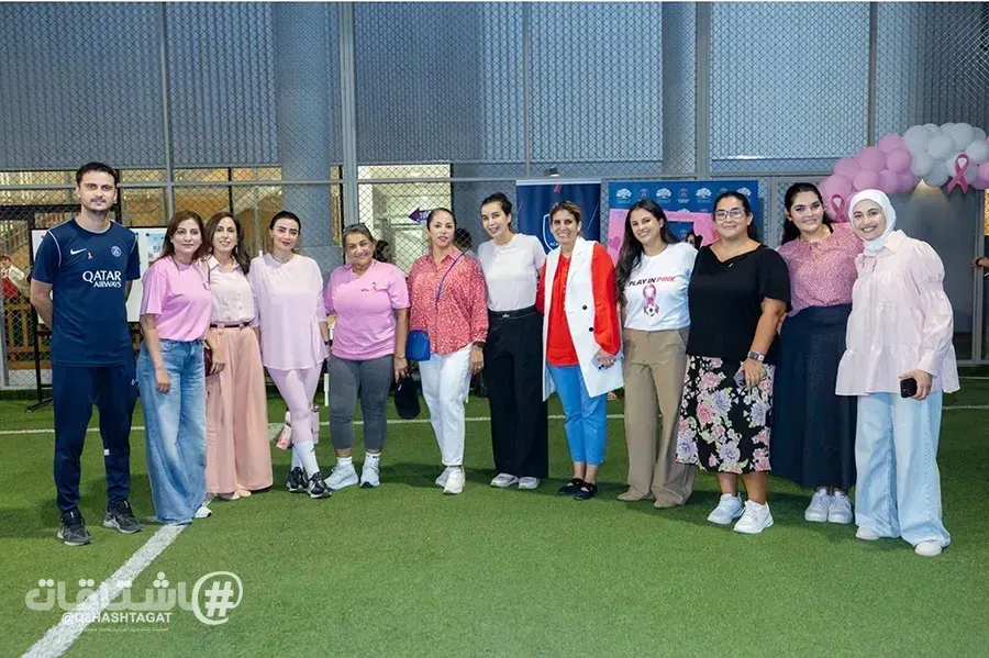السفارة الفرنسية بالتعاون مع أكاديمية باريس سان جرمان في الكويت تنظمان فعالية «Play in Pink» — 1