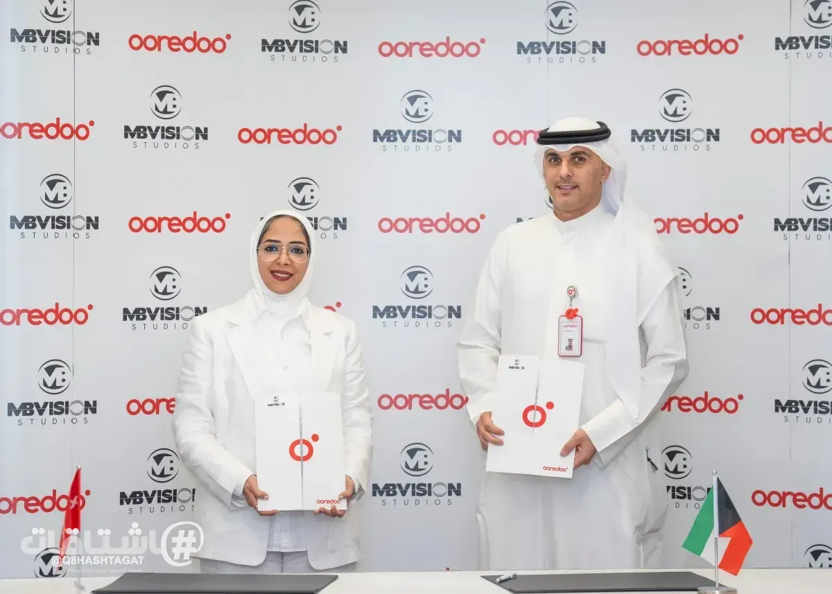 «Ooredoo الكويت» و«MBVision Studios» تعلنان شراكة إستراتيجية لإطلاق مبادرة «Innovartism»