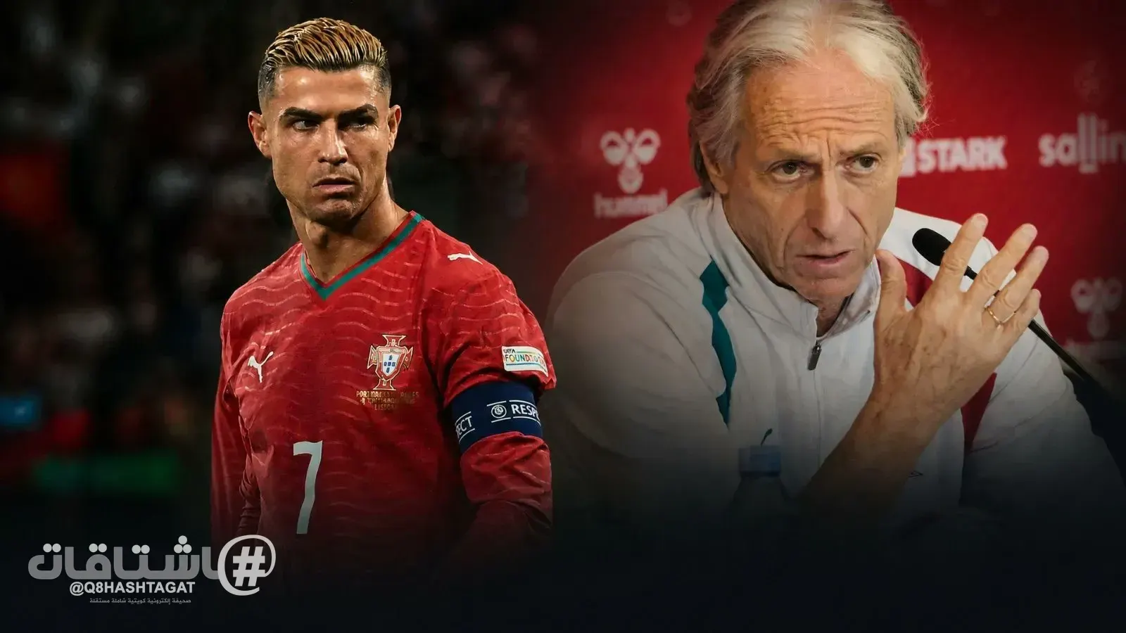 رئيس وزراء البرتغال يتدخل في أزمة كريستيانو رونالدو مع جورجي جيسوس