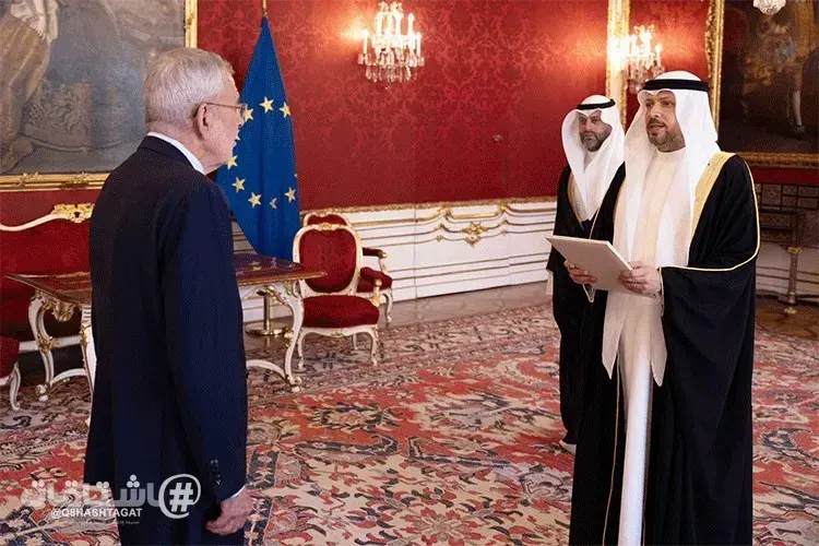 فواز بورسلي يقدم أوراق اعتماده سفيراً لدى النمسا