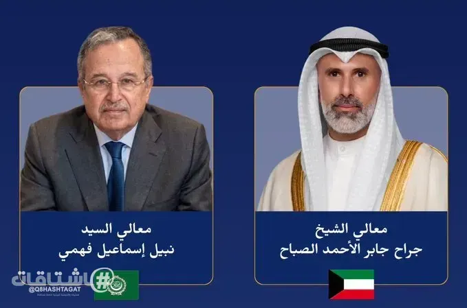 وزير الخارجية وأمين الجامعة العربية يبحثان سبل تعزيز العمل العربي المشترك