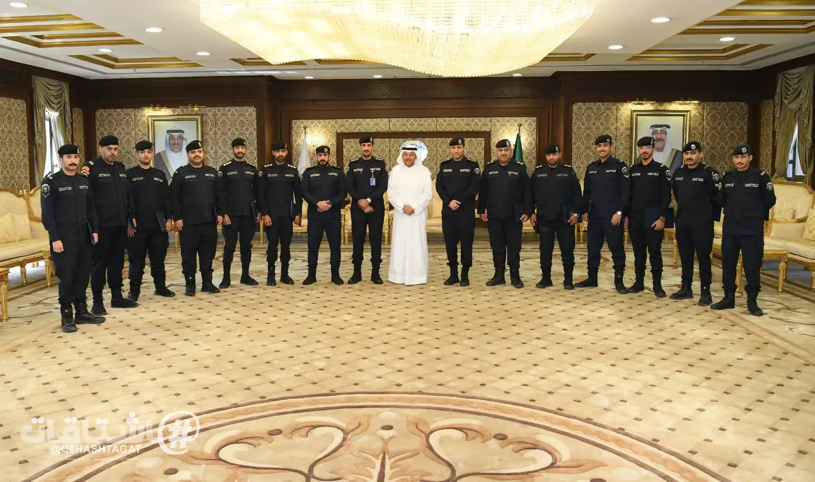 عذبي الناصر يكرّم عدداً من ضباط وأفراد إدارة شرطة نجدة محافظة الفروانية تقديراً لجهودهم في حفظ الأمن