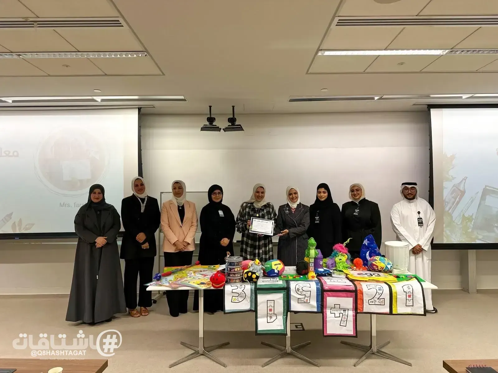 نادي المناهج التربوي في جامعة الكويت بكلية التربية ينظم ورشة بعنوان "معلم الطوارئ"