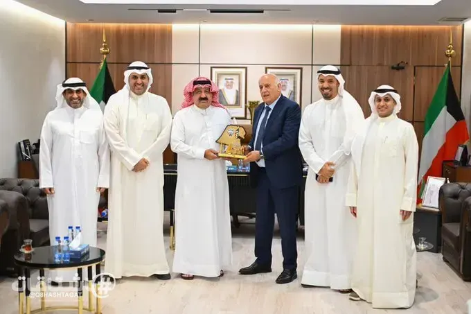 الاتحاد الكويتي يبحث مع نظيره الفلسطيني تعزيز التعاون والتنسيق الآسيوي