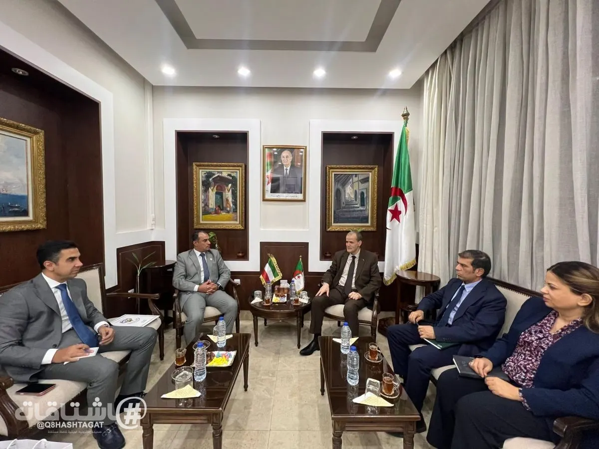 مباحثات كويتية - جزائرية لترقية التعاون التجاري بين البلدين