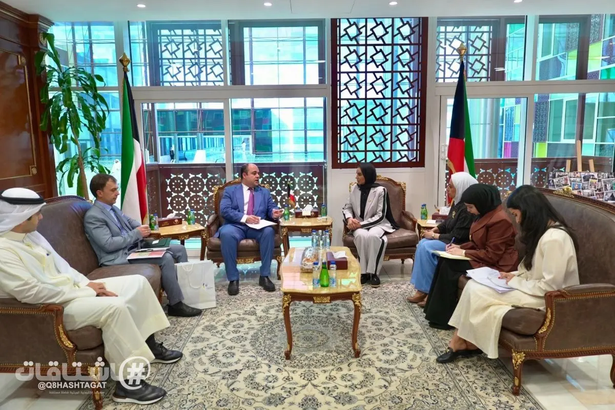 وزيرة الشؤون تبحث مع سفير أوكرانيا تعزيز التعاون