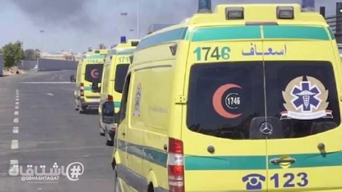 الصحة المصرية: وفاة 12 شخصا وإصابة 30 في حادث تصادم على طريق أسيوط الغربي