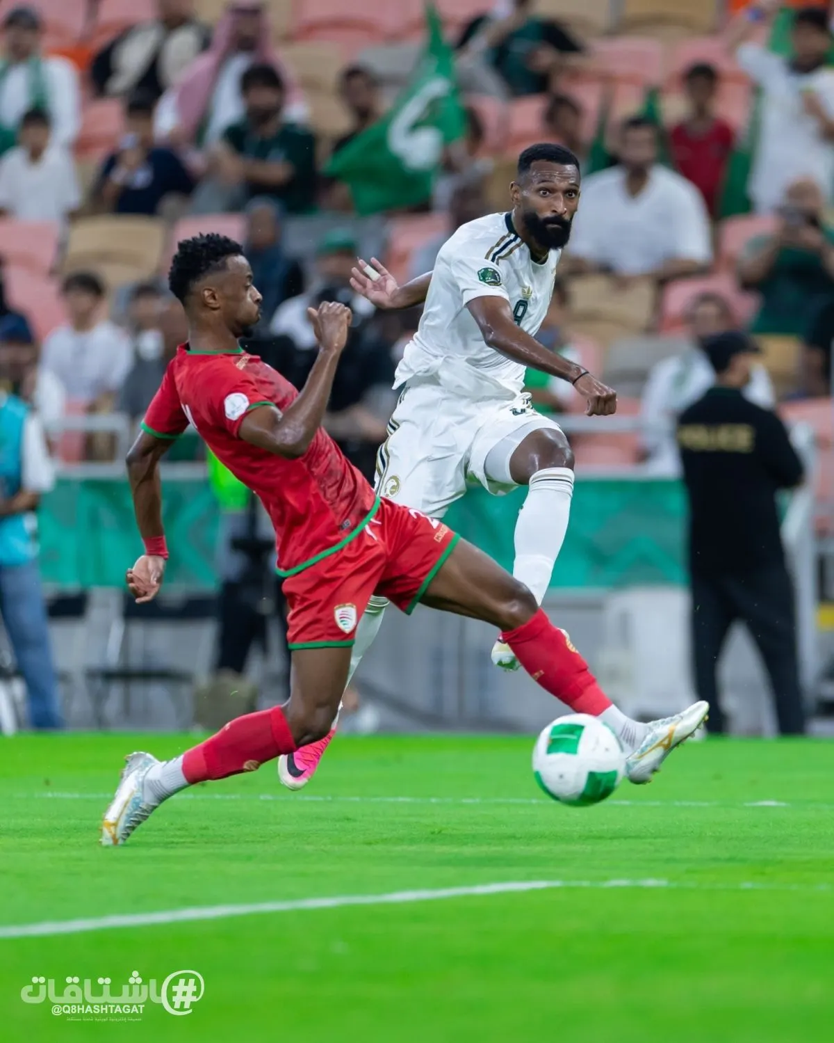 منتخب السعودية يضرب عُمان بالثلاثة ويتأهل إلى نصف نهائي «خليجي 27»