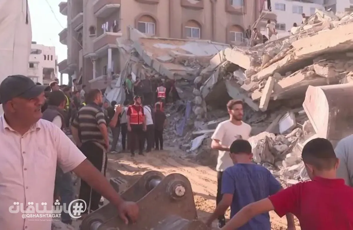 الدفاع المدني في غزة: ارتفاع عدد الشهداء جراء انهيار مبنى إلى 11 بينهم 5 أطفال