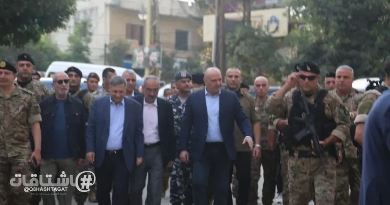 الرئيس اللبناني من النبطية يشيد بصمود الطاقم الطبي في المستشفى الحكومي