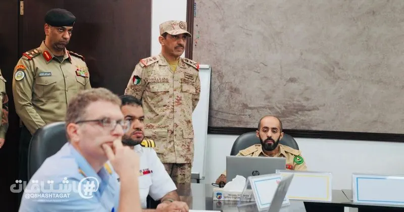 رئيس الأركان يوجه بضرورة الاستمرار في تطوير مستوى التأهيل والتدريب العسكري للجيش الكويتي وفق أحدث المفاهيم