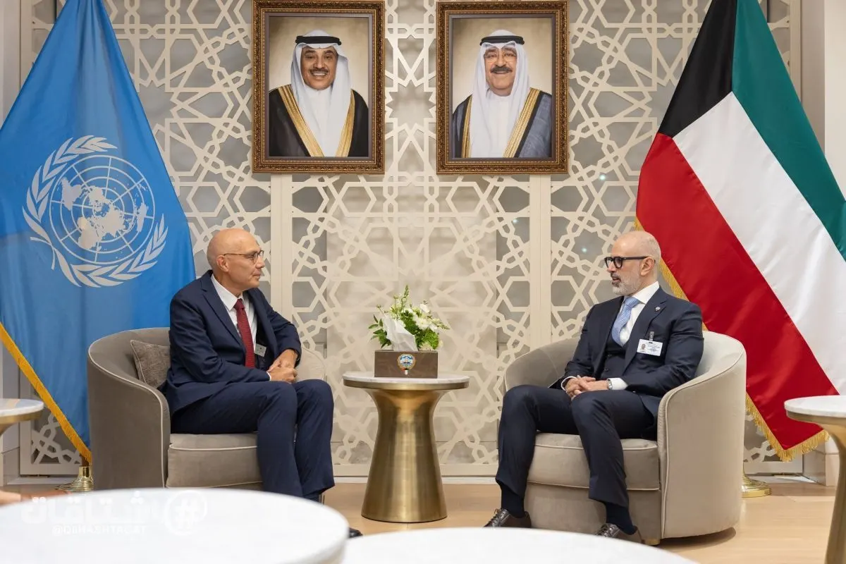 وزير الخارجية الكويتي الشيخ جراح الجابر يبحث والمفوض الأممي لحقوق الإنسان سبل تطوير التعاون