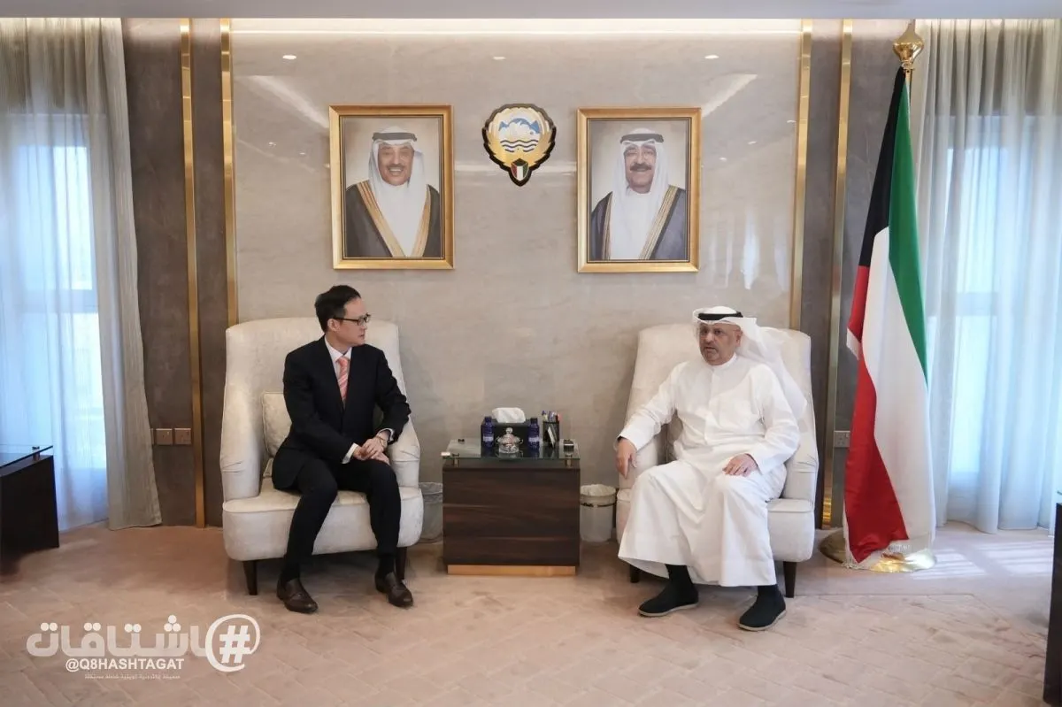 الوزير عمر العمر يبحث مع سفير كوريا الجنوبية تعزيز التعاون التكنولوجي وتبادل الخبرات