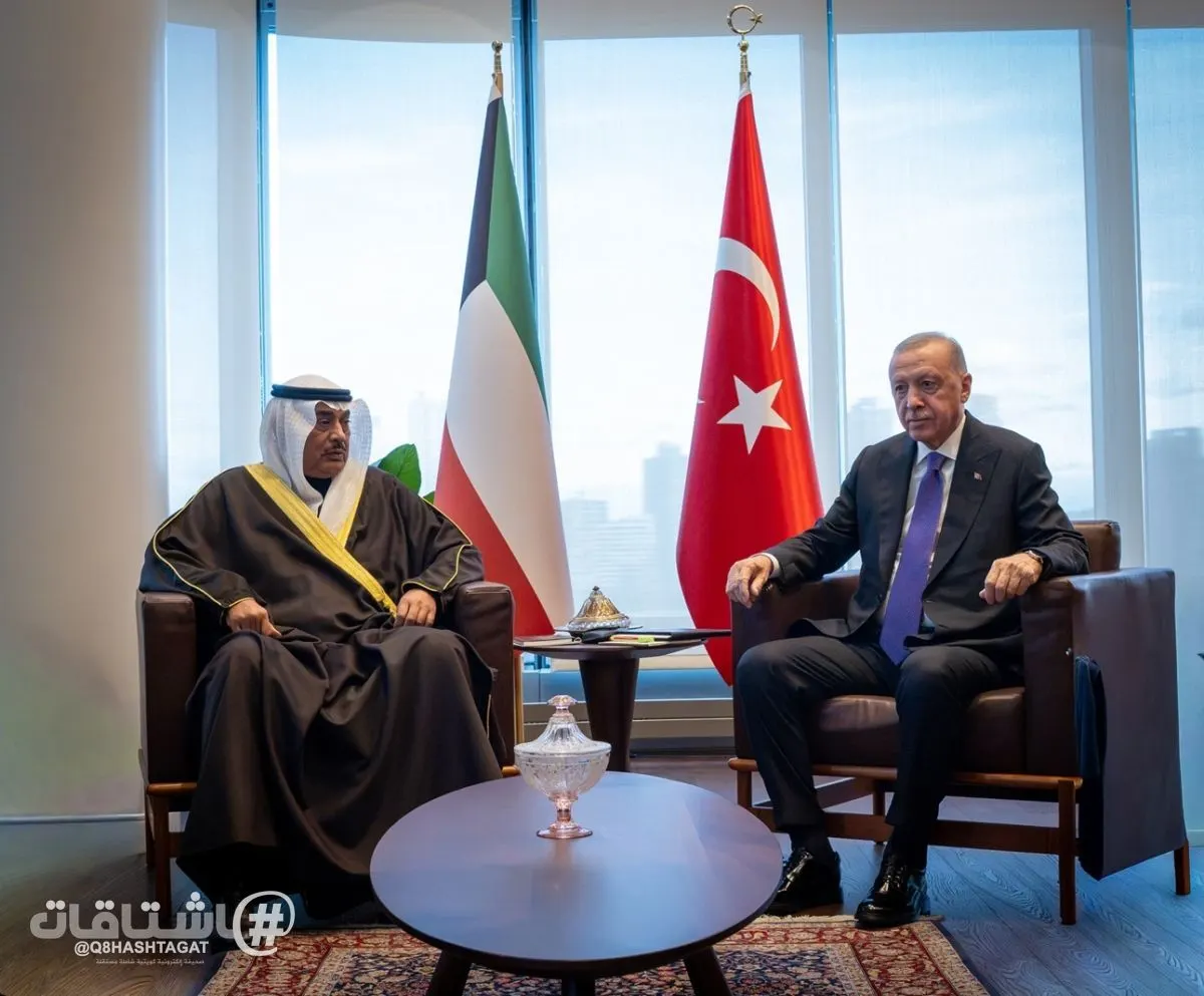 ممثل سمو الأمير سمو ولي العهد يلتقي الرئيس التركي