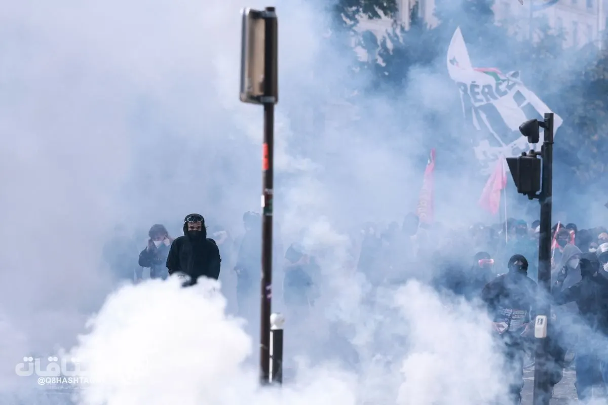 اتساع الاحتجاجات الطلابية في فرنسا والحكومة تتهم اليسار الراديكالي بنشر الفوضى