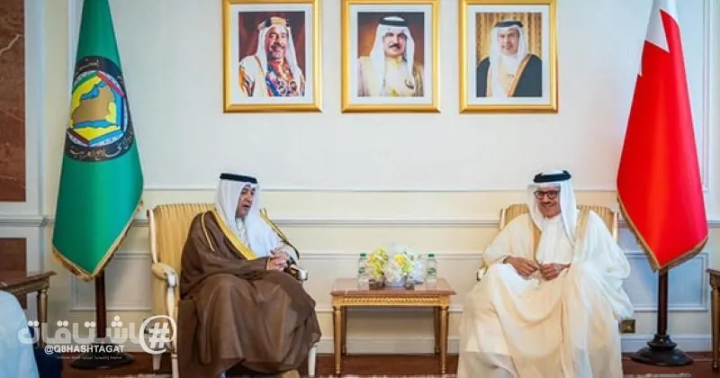 أمين مجلس التعاون ووزير الخارجية البحريني يبحثان الجهود الخليجية للحفاظ على الأمن والاستقرار الإقليمي