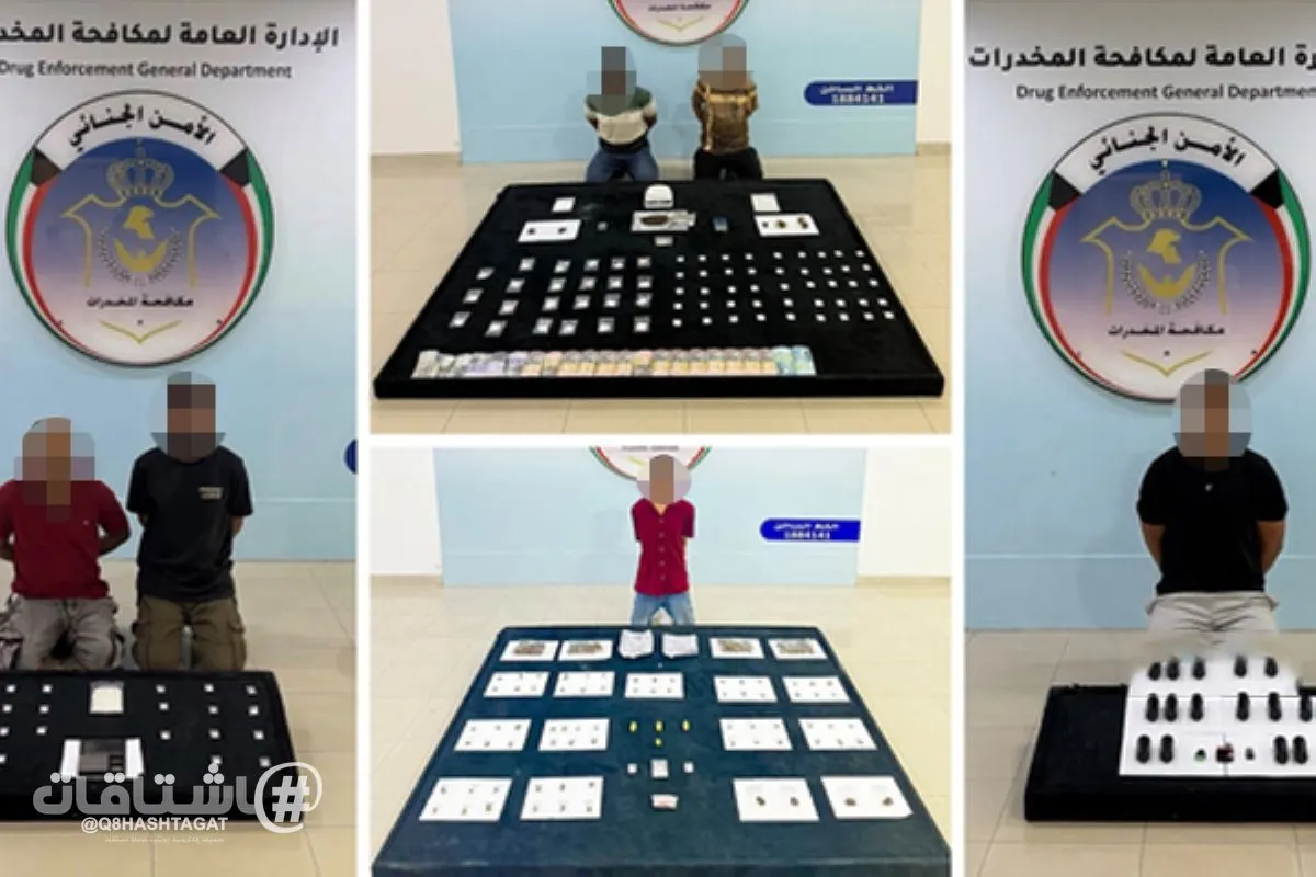 الداخلية: ضبط 6 متهمين بحوزتهم مواد مخدرة ومؤثرات بقصد الاتجار والتعاطي