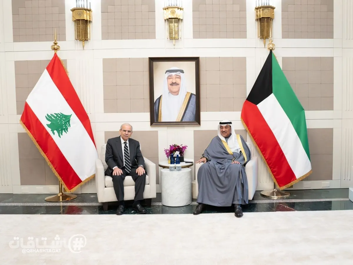 ممثل سمو الأمير يستقبل في نيويورك رئيس وزراء لبنان