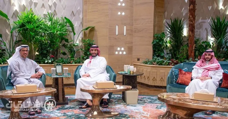 ولي العهد السعودي يلتقي نائب رئيس دولة الإمارات ويبحثان تطورات المنطقة