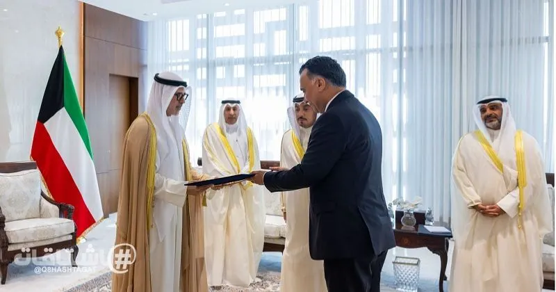 وزير الخارجية الشيخ جراح الجابر يتسلّم أوراق اعتماد سفيري عُمان و العراق لدى دولة الكويت