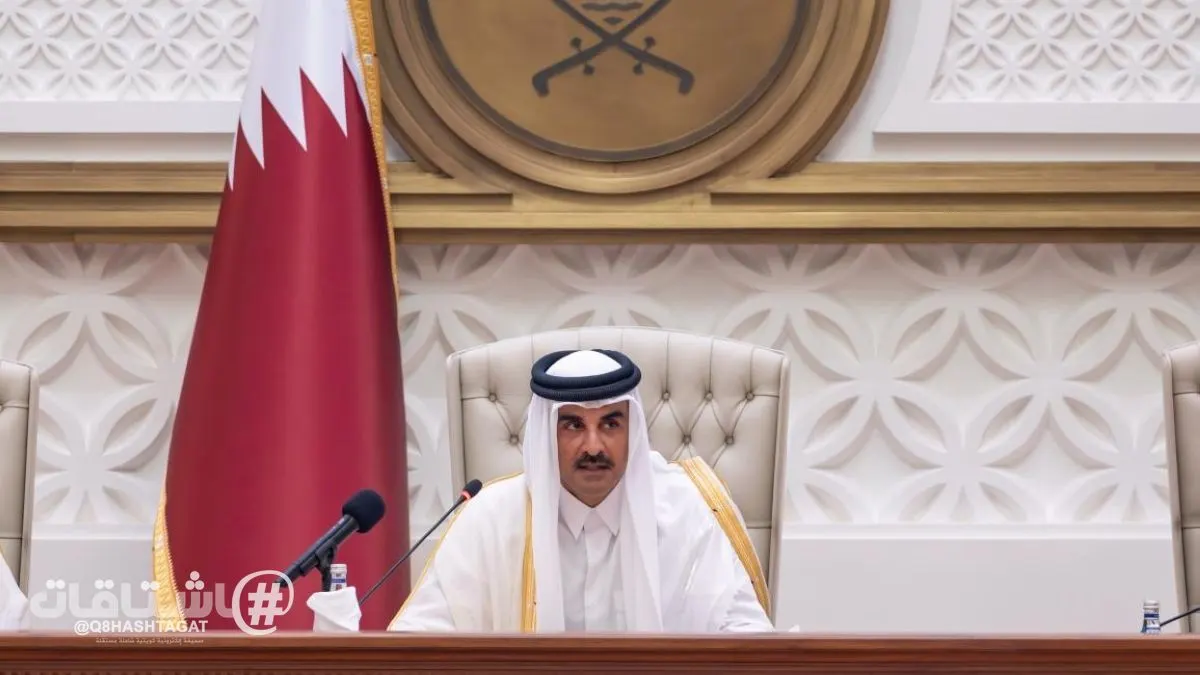 أمير قطر: أمن دول مجلس التعاون وحماية سيادتها واستقرارها أمر لا يمكن التجاوز عنه ولا التهاون فيه
