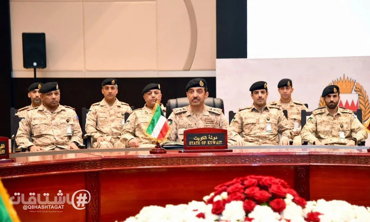 رئيس الأركان العامة للجيش الفريق خالد الشريعان يترأس وفد الكويت باجتماع اللجنة العسكرية العليا لرؤساء أركان مجلس التعاون