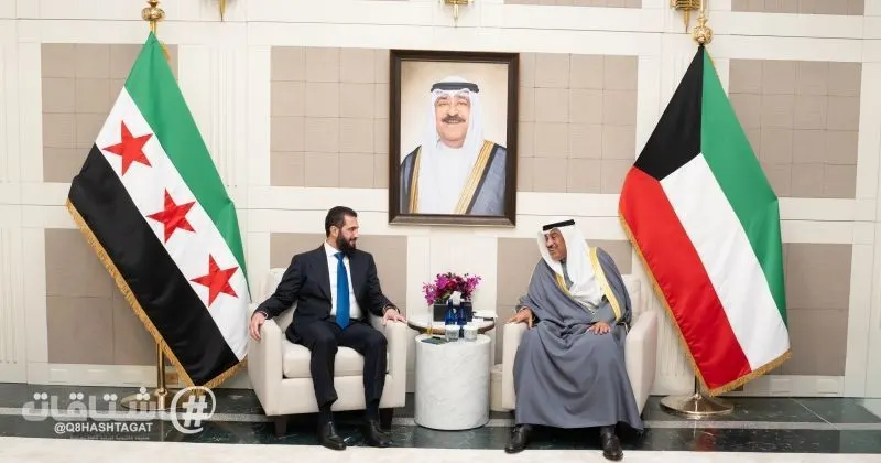 ممثل سمو الأمير سمو ولي العهد يستقبل الرئيس السوري