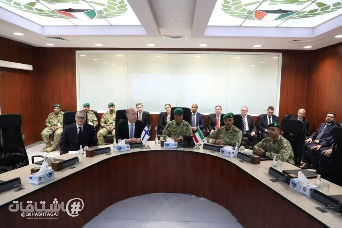 الحرس الوطني يستضيف وفدا فنلنديا في إطار تعزيز التعاون وتبادل الخبرات