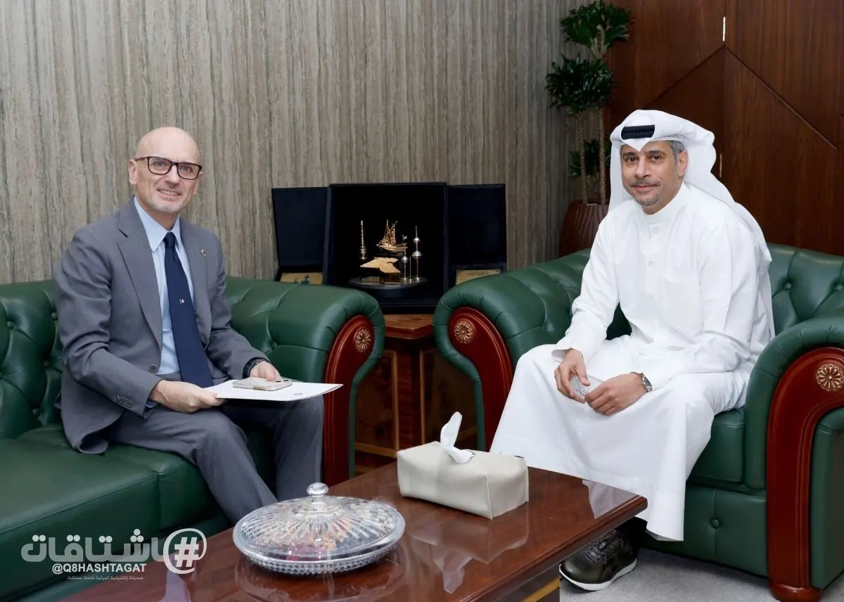 الوزير د.طارق الجلاهمة يبحث وسفير جمهورية إيطاليا سبل تعزيز التعاون في مجالي الشباب والرياضة