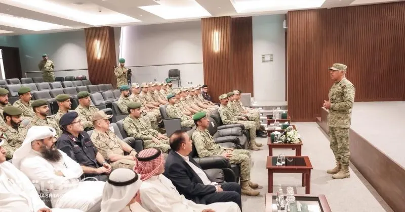 الحرس الوطني ينظم دورة في اللغة العربية لوفدين من تركيا وإيطاليا