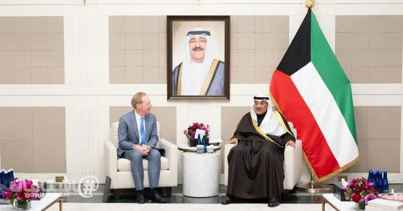 ممثل سمو الأمير سمو ولي العهد يستقبل نائب رئيس مجلس إدارة ورئيس شركة «مايكروسوفت»