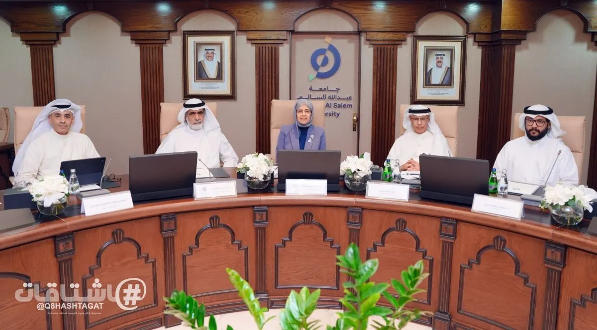 جامعة عبدالله السالم: منح الماجستير لـ12 خريجاً من الدفعة الأولى لـالدراسات العليا