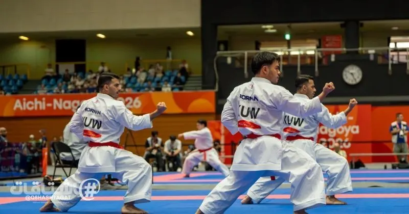 ذهبية جديدة للكويت عبر فريق الكاراتيه في منافسات الكاتا في آسياد اليابان