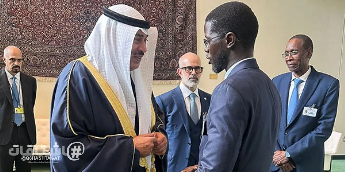 ممثل سمو الأمير يلتقي في نيويورك رئيس السنغال