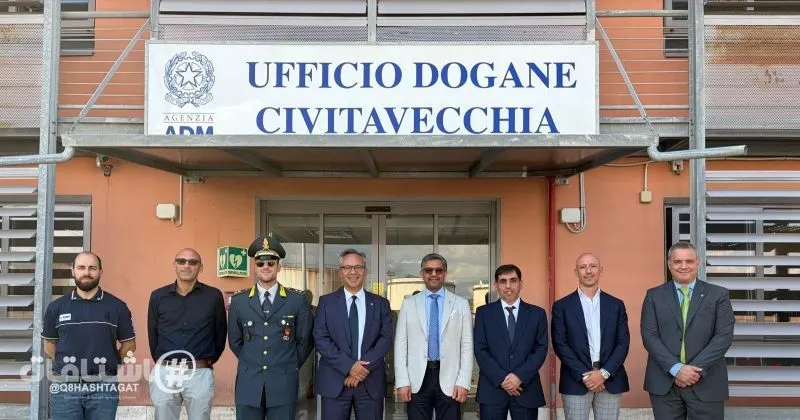 الجمارك تطّلع على التجربة الإيطالية في تسهيل حركة البضائع وتعزيز أمن المنافذ