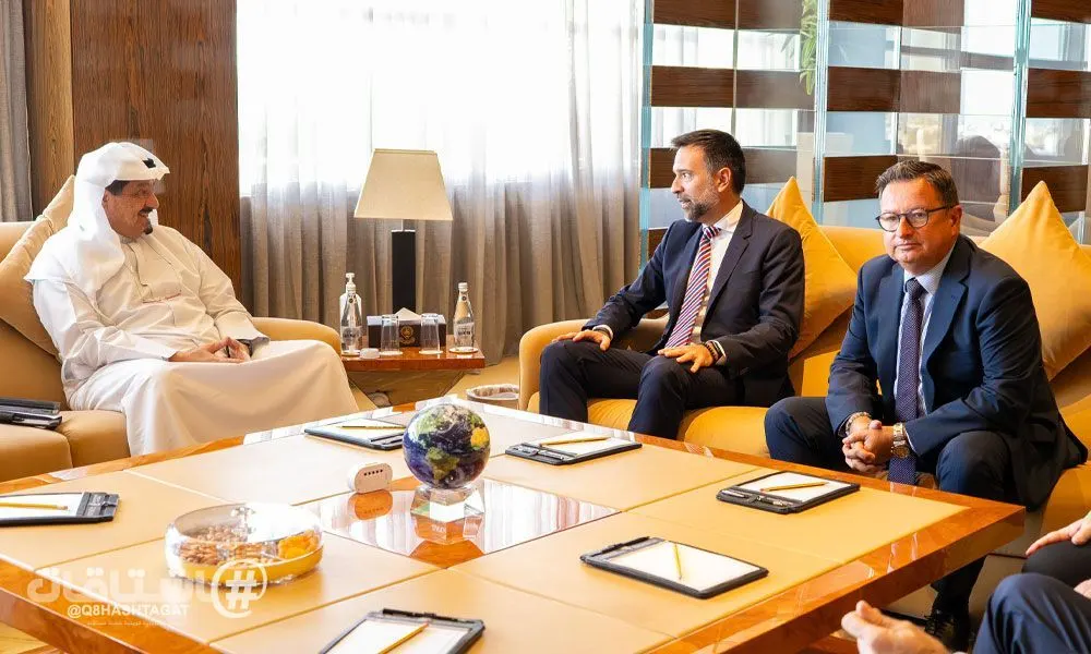 سمو رئيس مجلس الوزراء يستقبل رئيس شركة إيرباص في منطقة أفريقيا والشرق الأوسط