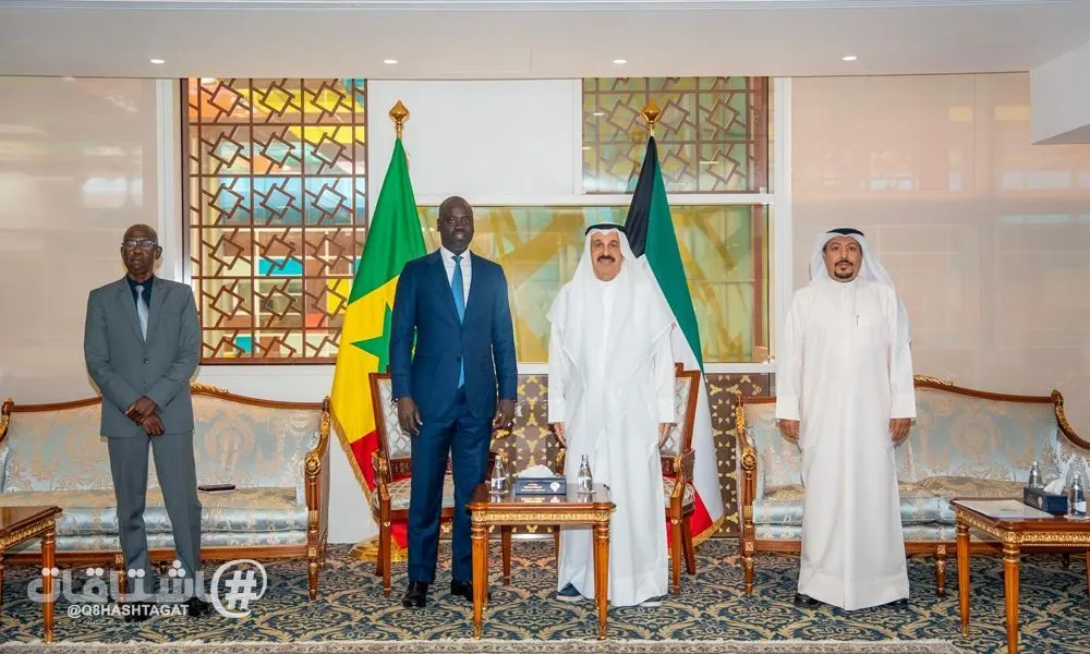 وزير المالية يبحث مع الوزير الملحق بوزير الاقتصاد والمالية السنغالي سبل التعاون التنموي والاستثماري