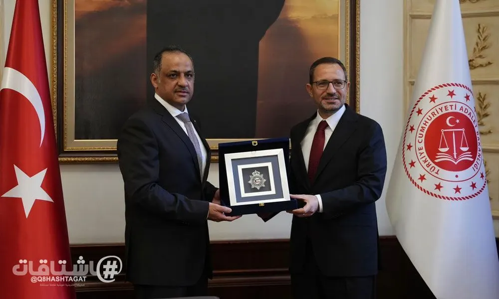 وكيل وزارة الداخلية يبحث مع نائب وزير الداخلية التركي تعزيز التعاون والتنسيق الأمني المشترك