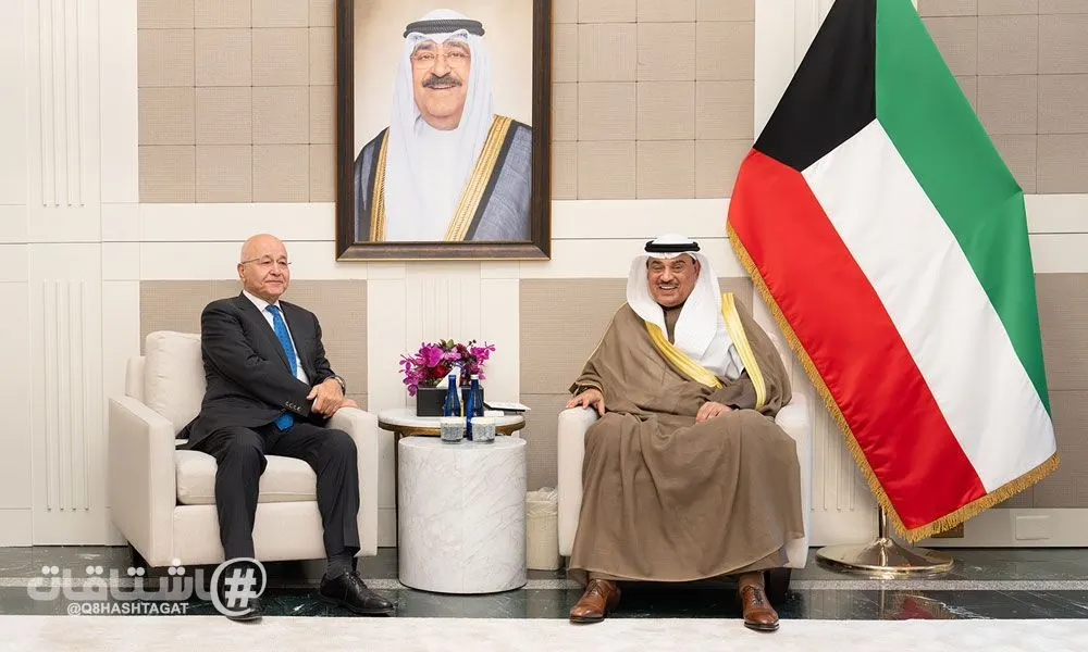 ممثل سمو أمير البلاد سمو ولي العهد يستقبل المفوض السامي للأمم المتحدة لشؤون اللاجئين في مقر وفد دولة الكويت الدائم لدى الأمم المتحدة بنيويورك