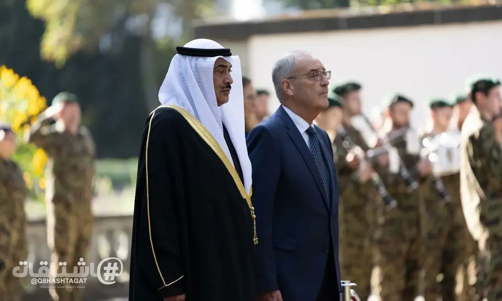 سمو ولي العهد يحضر مأدبة غداء أقامها رئيس الاتحاد السويسري على شرف سموه
