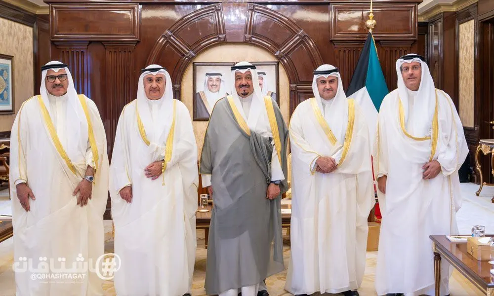سمو رئيس مجلس الوزراء يستقبل رئيس المجلس الأعلى للقضاء ونائب رئيس محكمة التمييز ورئيس محكمة الاستئناف